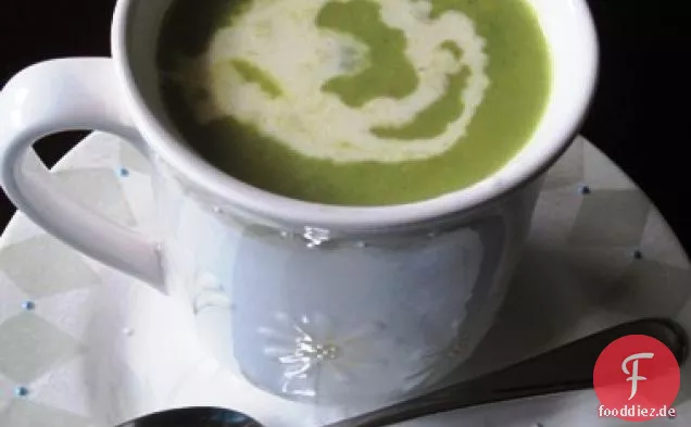 Brokkoli -Käse-Suppe