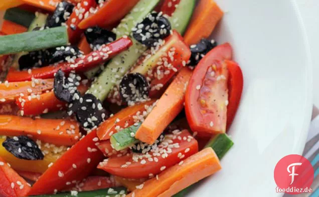 Tomaten, Karotten und Gurken