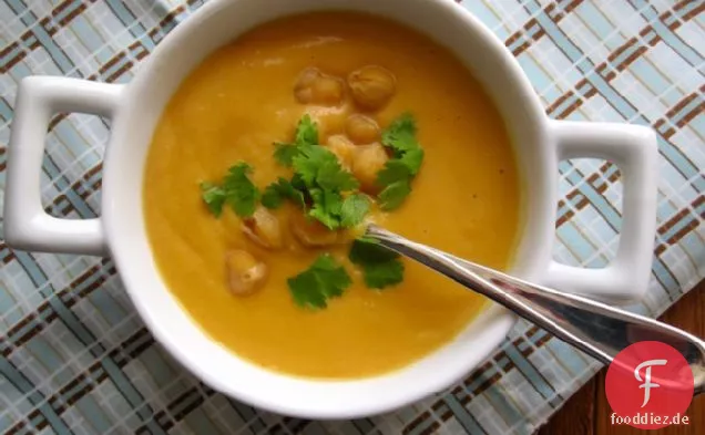 Crema de Garbanzos (Kichererbsen Püree, Suppe)