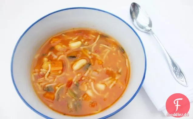 5:2-Diät - Minestrone-Suppe