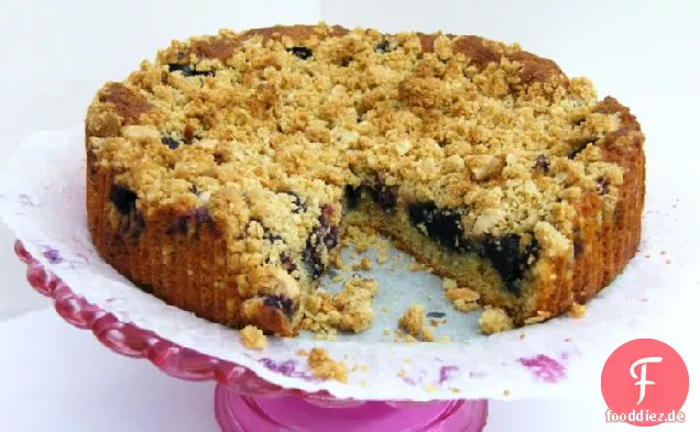 Blueberry Crumble Kuchen