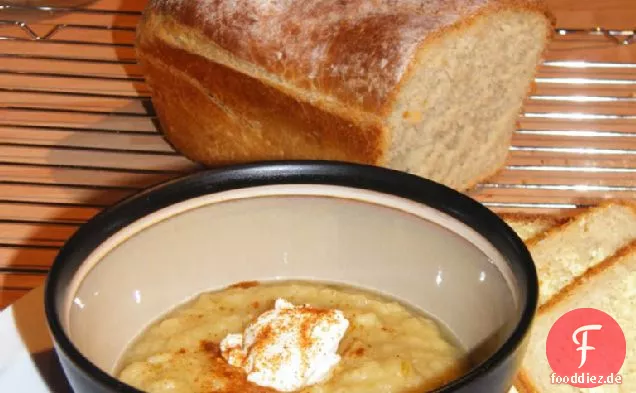 Frische Ingwer-Pastinaken-Suppe