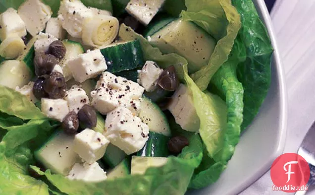 Feta, Gurke Und Kapern