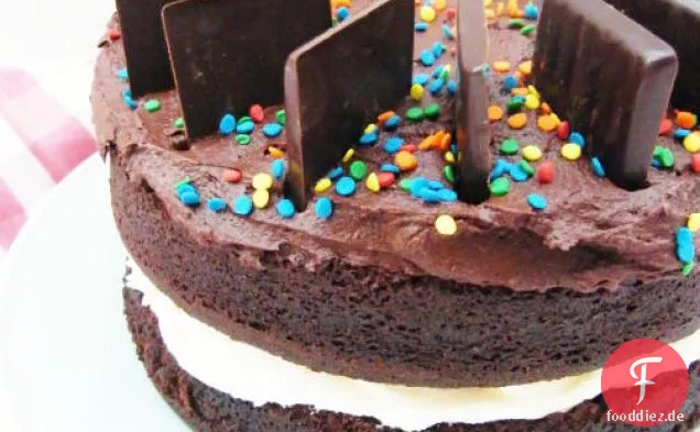 Feuchte Schokolade nach acht Kuchen