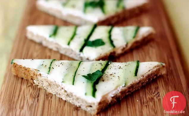 Gurken-Tee-Sandwiches
