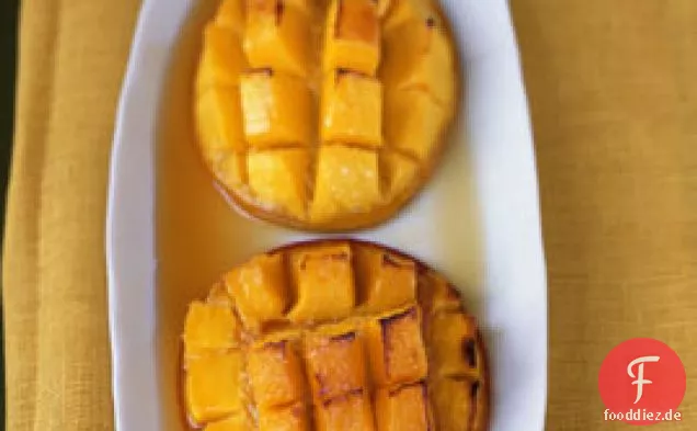 Flambierte Mangos