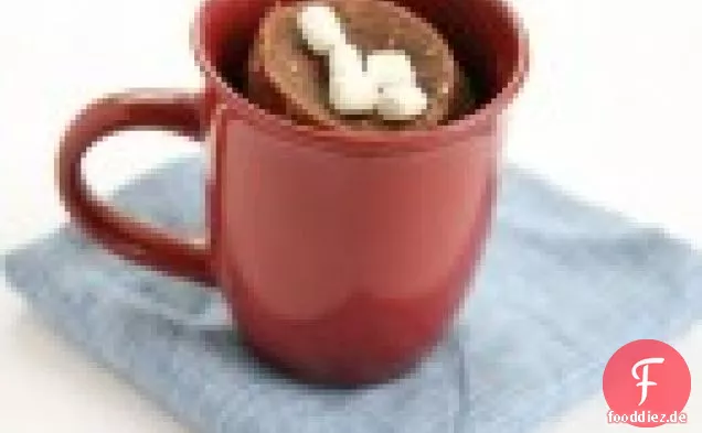 Heiße Schokolade Becher Kuchen