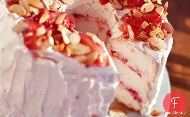 Erdbeer-Engel-Kuchen