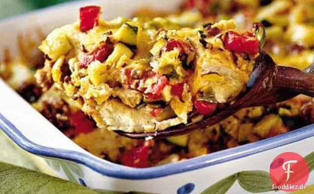 Italienische Brunch-Auflauf