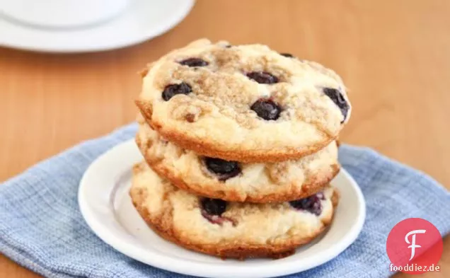 Blueberry Kaffee Kuchen Kekse