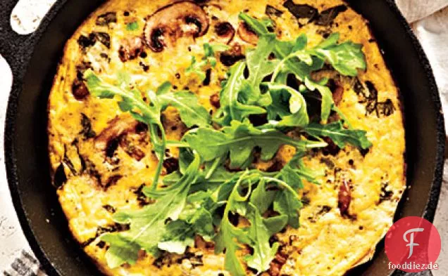 Pilz-Frittata