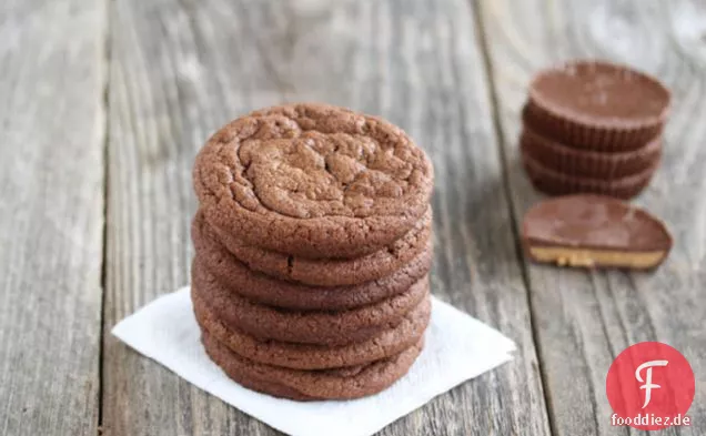 3 Zutaten Erdnuss Butter Tasse Cookies