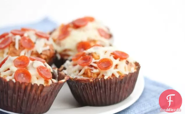 Pizza-cupcakes