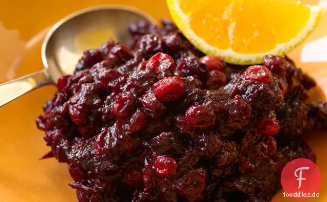 Cranberry, Feige und Pinot Noir Chutney