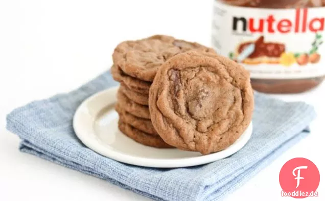 Doppel-Nutella Chunk Cookies