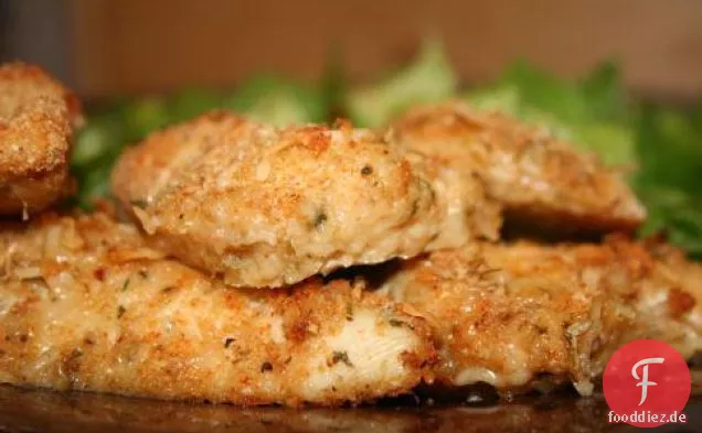 Weight Watchers Parmesan Hähnchen Schnitzel