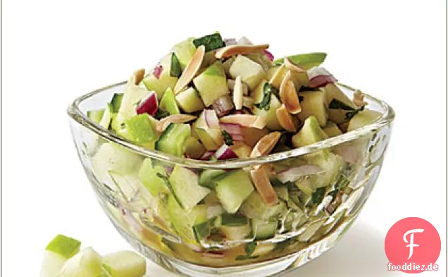 Grüner Apfel-Gurken-Salsa
