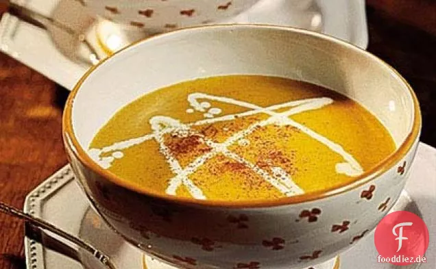 Curry-Butternut-Garnelen-Bisque