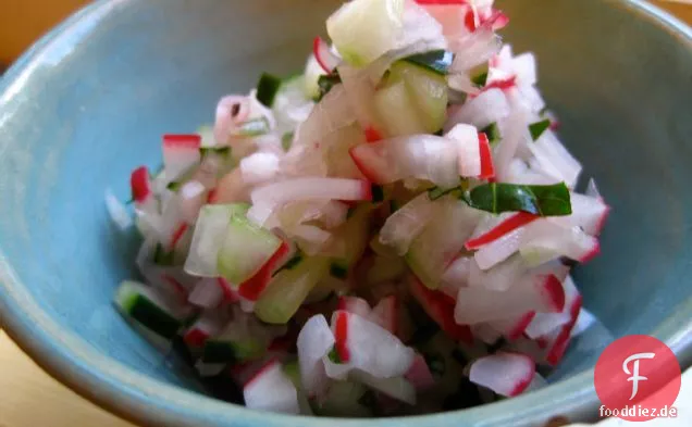 Herbed Rettich und Gurke Relish