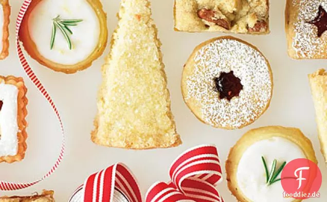 Zitronen-Rosmarin-Taste Shortbreads