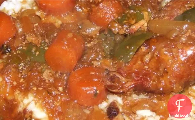 Süß und Sauer Crock Pot Huhn