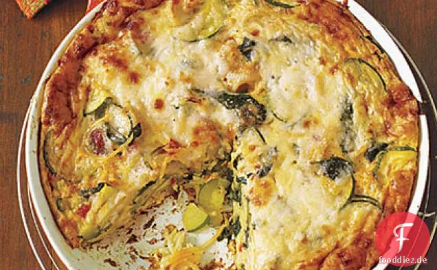 Pasta-und Gemüse-Frittata