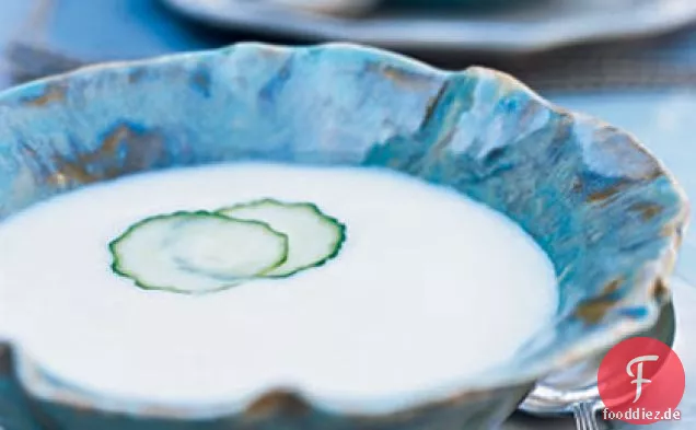 Gurken-Buttermilch-Vichyssoise-Tag