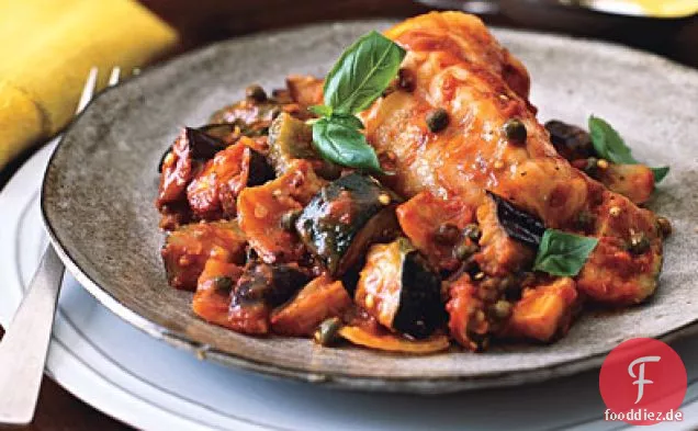 Seeteufel mit Ratatouille