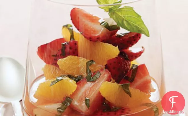Erdbeer-Orangen-Salat