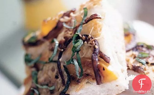 Gegrillte Gemüse-Focaccia