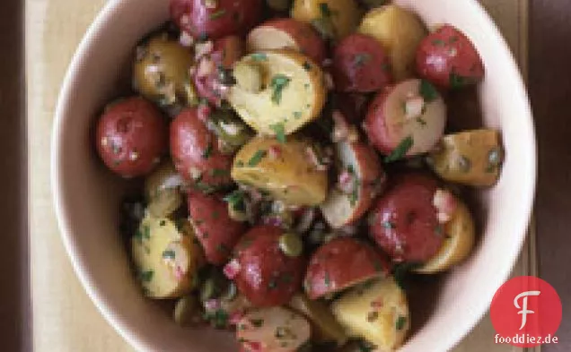 Kartoffelsalat Mit Cornichons Und Kapern