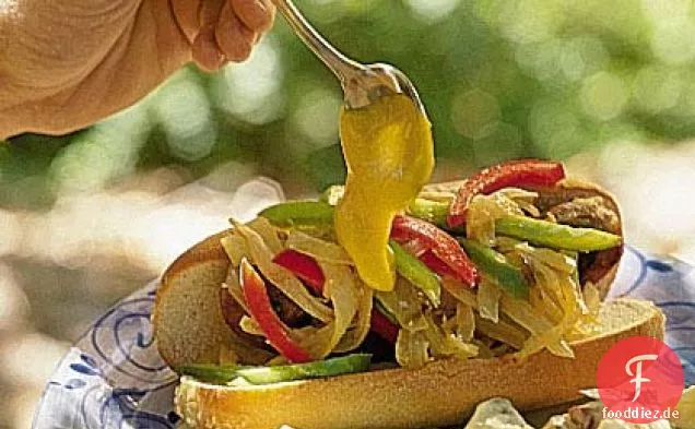 Gegrillte Bratwurst