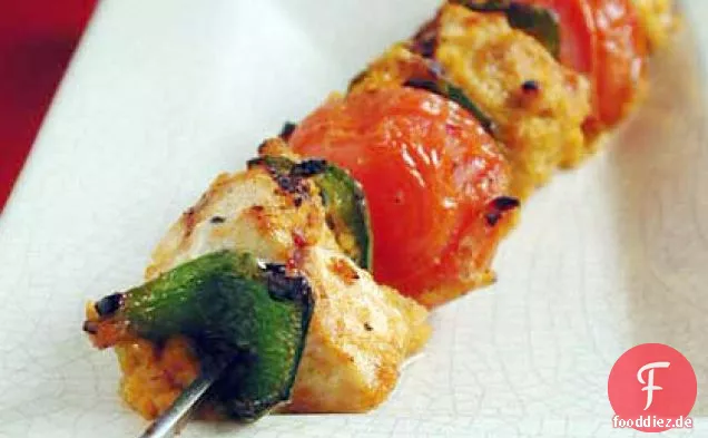 Schwertfisch-Kebabs