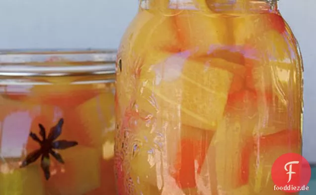 Eingelegte Wassermelonenschale