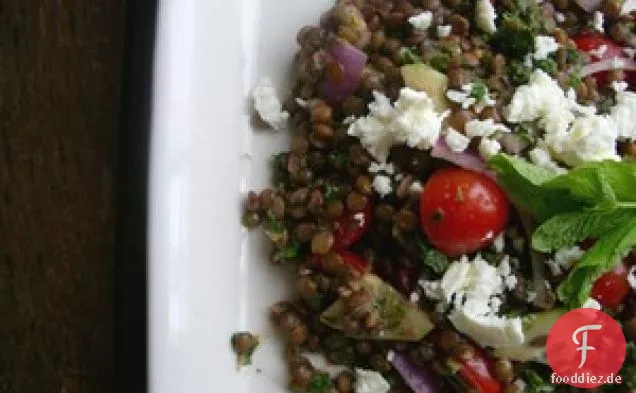 Linsen-Tabouleh-Salat