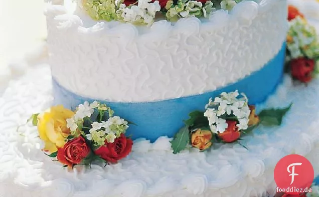 Garten-Braut-Kuchen