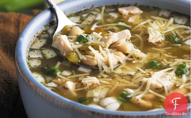 Weiße Bohnen Huhn Chili
