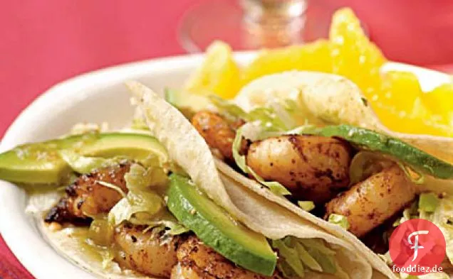 Chipotle-Garnelen-Tacos