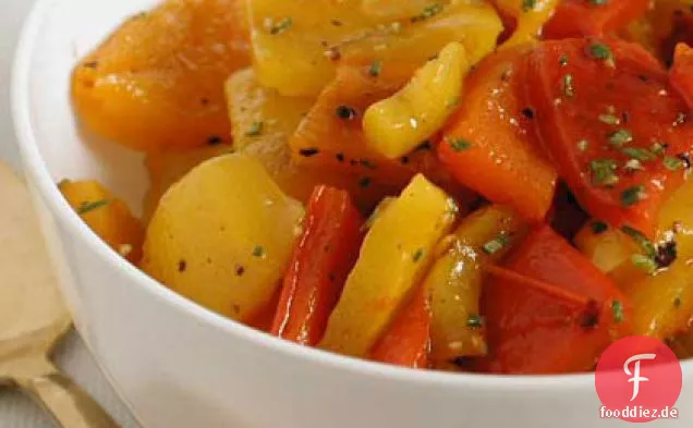 Gerösteter Pfeffer und Rosmarin Relish