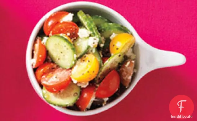 Gurken-feta-Salat