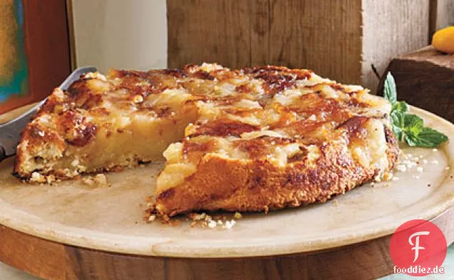 Upside-Down-Apfel-Torte