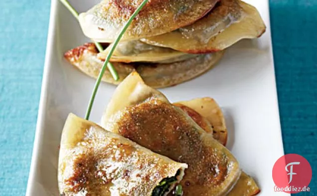 Gyoza mit Soja-Zitrus-Sauce