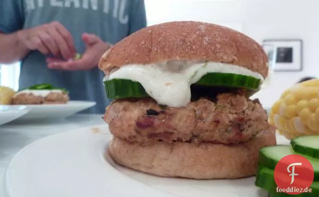 Tandoori Chicken Burger