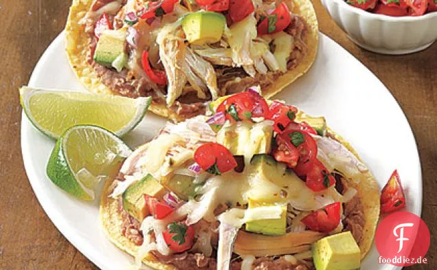 Chicken Tostadas