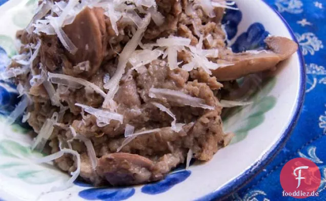 Geröstete Auberginen Mit Gruyere
