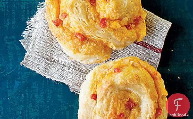 Pimiento-Käse-Brötchen