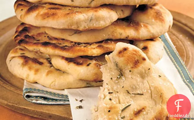 Gegrillte Rosmarin-Fladenbrote
