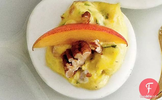 Georgia Peach Deviled Eier