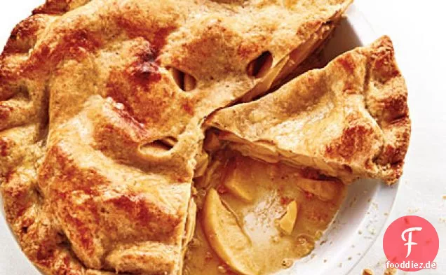 Walnuss-verkrustete Apfelkuchen