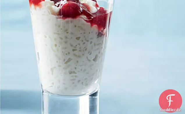 Mandel-Milch-Milchreis-Pudding